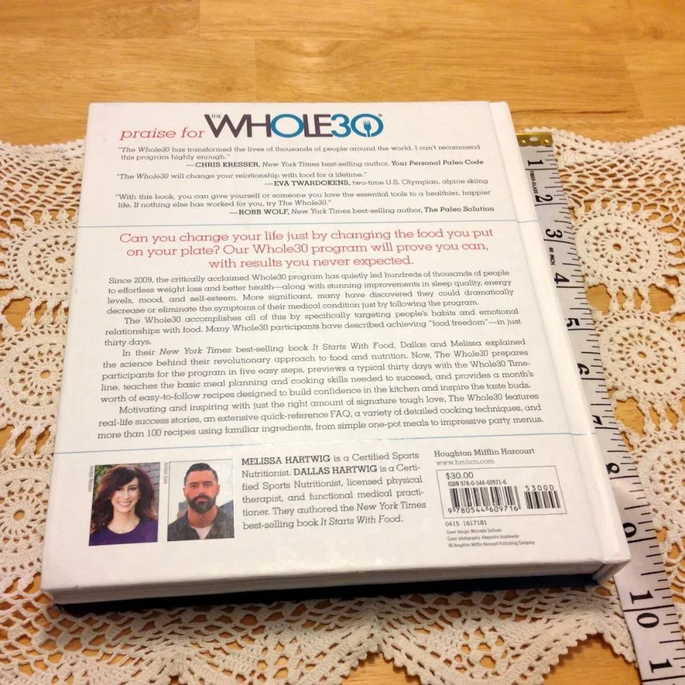 New Whole 30 Day Guide cookbook